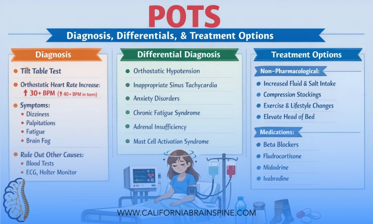 POTS (Postural Orthostatic Tachycardia Syndrome): Symptoms, Diagnosis, and Treatment Options