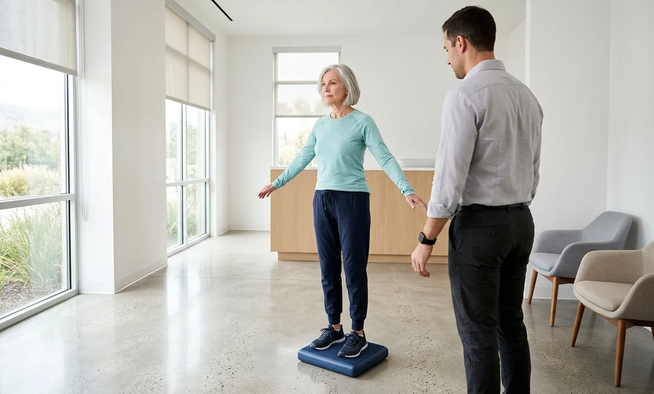 Vestibular Rehab for Older Adults with Balance Problems